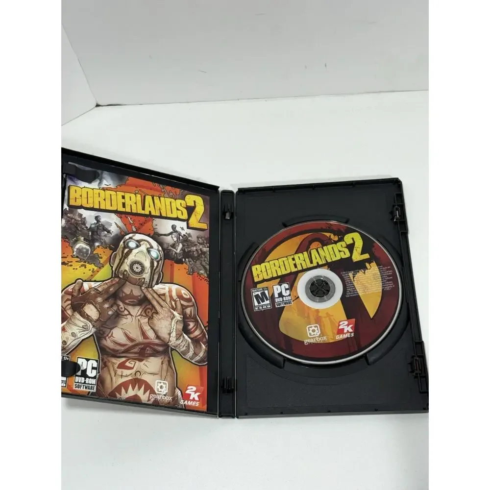 Borderlands 2 Windows PC DVD-ROM‎ Video Game Software 2012 fps 2K games